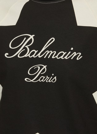  - BALMAIN - Star Print Cotton T-Shirt
