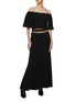Figure View - Click To Enlarge - PACO RABANNE - Cold Shoulder Cropped Top