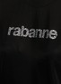  - PACO RABANNE - Rhinestone Embellished Logo Sheer T-Shirt