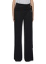 Main View - Click To Enlarge - PACO RABANNE - Asymmetrical Ruched Waist Fluid Pants