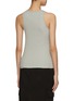 Back View - Click To Enlarge - PACO RABANNE - Textured Logo Ribbed Tank Top