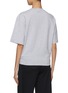 Back View - Click To Enlarge - PACO RABANNE - Asymmetric Ring Detail Cotton T-Shirt