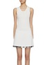 Main View - Click To Enlarge - PACO RABANNE - Hanging Paillettes Tank Dress
