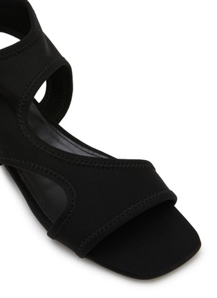 Detail View - Click To Enlarge - SERGIO ROSSI - Neoprene Flat Sandals