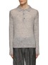 Main View - Click To Enlarge - LE17SEPTEMBRE - Sheer Knit Polo Shirt