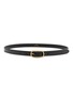 Main View - Click To Enlarge - TOTEME - Slim Oval Buckle Leather Belt