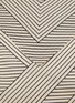 Detail View - Click To Enlarge - TOTEME - Striped Monogram Cotton Silk Saarong