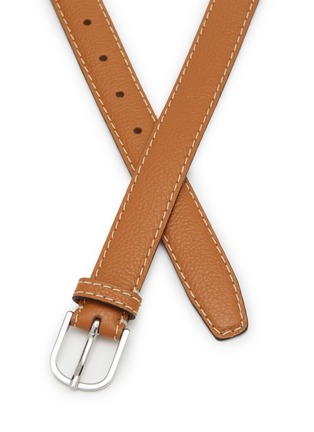 Detail View - Click To Enlarge - TOTEME - Slim Trouser Leather Belt