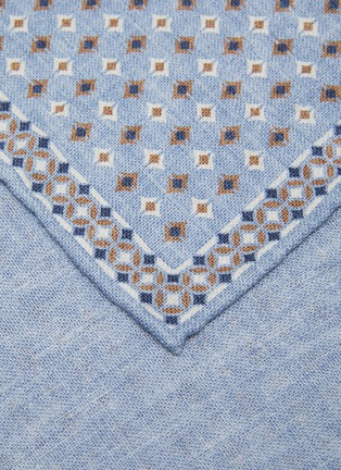 Detail View - Click To Enlarge - BRUNELLO CUCINELLI - SIlk Pocket Square