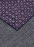 Detail View - Click To Enlarge - BRUNELLO CUCINELLI - Dotted Chequered Silk Pocket Square