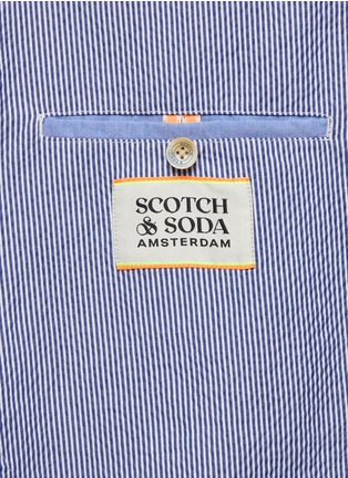  - SCOTCH & SODA - Striped Seersucker Blazer