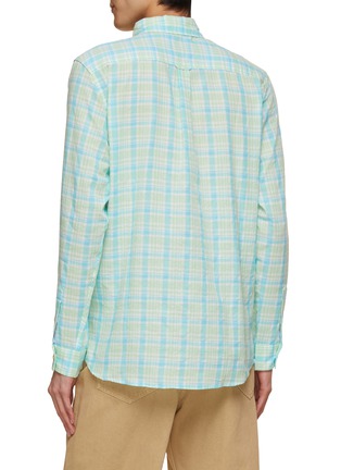 Back View - Click To Enlarge - SCOTCH & SODA - Neon Checkered Shirt