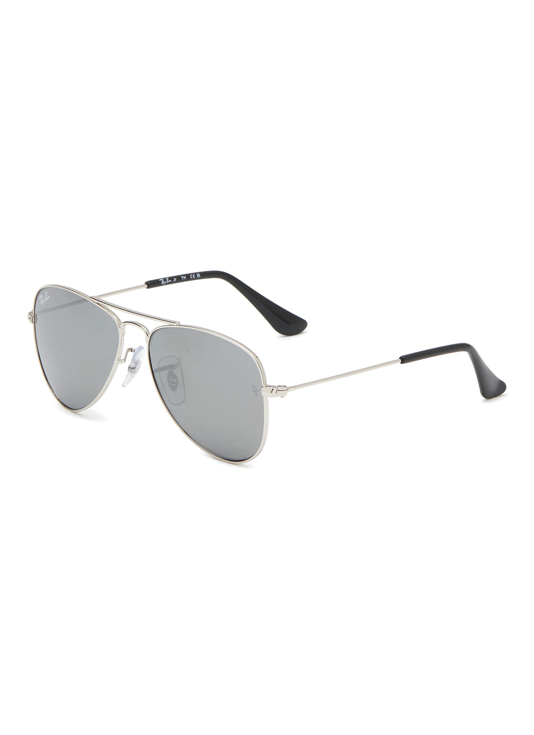 Carlton London Black Lens & Blue Aviator Sunglasses With Uv Protected –  Carlton London Online