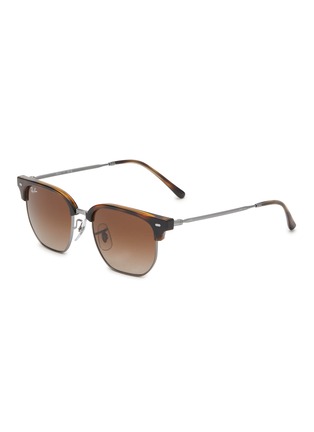 Main View - Click To Enlarge - RAY-BAN - Junior New Clubmaster Metal Square Sunglasses