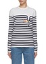 Main View - Click To Enlarge - LOEWE - x Suna Fujita Striped Sweater