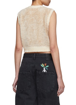 Back View - Click To Enlarge - LOEWE - Angram Knit Vest