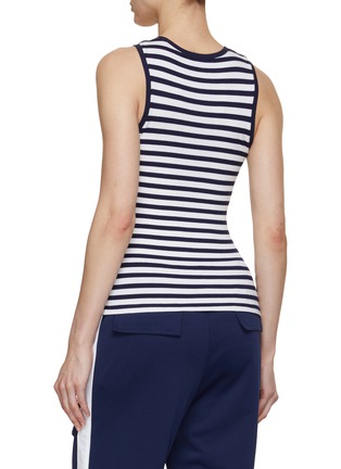 Back View - Click To Enlarge - LOEWE - Anagram Striped Tank Top