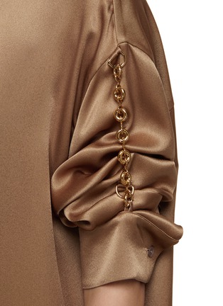  - LOEWE - Chain Silk Shirt Dress
