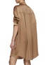 Back View - Click To Enlarge - LOEWE - Chain Silk Shirt Dress