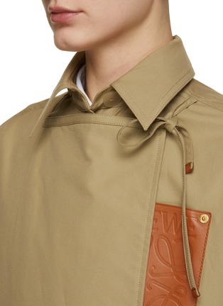 Detail View - Click To Enlarge - LOEWE - Cotton Hooded Parka