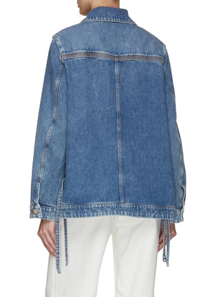 Back View - Click To Enlarge - LOEWE - Workwear Denim Jacket
