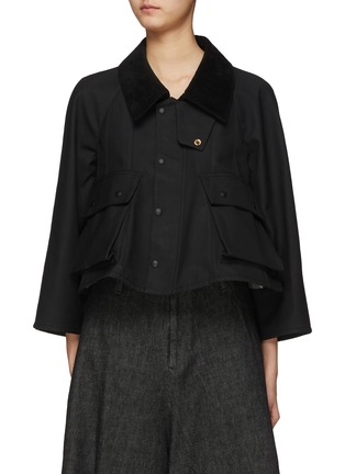 Main View - Click To Enlarge - LOEWE - Trapeze Cotton Jacket