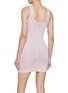 Back View - Click To Enlarge - T BY ALEXANDER WANG - Embossed Logo Mini Tank Dress