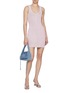 Figure View - Click To Enlarge - T BY ALEXANDER WANG - Embossed Logo Mini Tank Dress