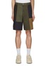Main View - Click To Enlarge - FDMTL - Patchwork Cotton Shorts