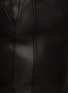  - AMIRI - Strapless Leather Bustier Mini Dress