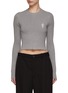 Main View - Click To Enlarge - AMIRI - Open Side Knit Jumper