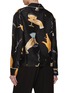 Back View - Click To Enlarge - AMIRI - Champagne Print Silk Pyjama Shirt