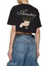 Back View - Click To Enlarge - AMIRI - Champagne Motif Cropped T-Shirt