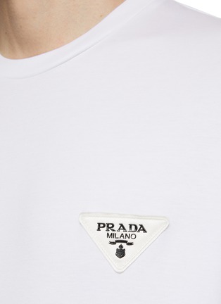  - PRADA - Triangle Logo T-Shirt