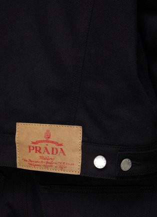  - PRADA - Removable Collar Denim Jacket