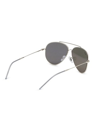 Figure View - Click To Enlarge - RAY-BAN - Double Bridge Metal Aviator Sunglasses