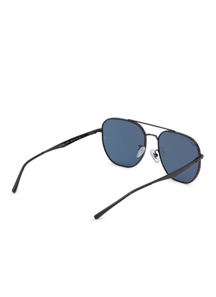 Figure View - Click To Enlarge - RAY-BAN - Metal Geometric Sunglasses