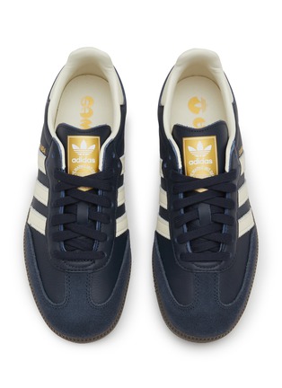 Detail View - Click To Enlarge - ADIDAS - Samba OG Gum Sole Leather Sneakers