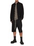 Figure View - Click To Enlarge - RICK OWENS  - Fogpocket Panelled Front Shirt