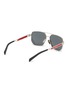 Figure View - Click To Enlarge - PRADA - Metal Geometric Sunglasses