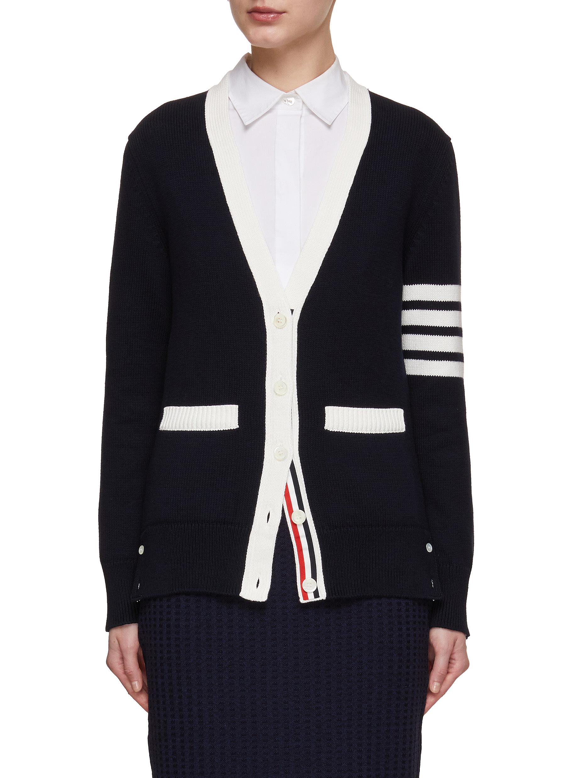 Thom browne women's on sale cardigan