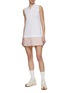 Figure View - Click To Enlarge - THOM BROWNE  - Pleated Bottom Polo Dress