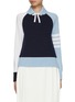 Main View - Click To Enlarge - THOM BROWNE  - Colour Block 4 Bar Stripe Pullover