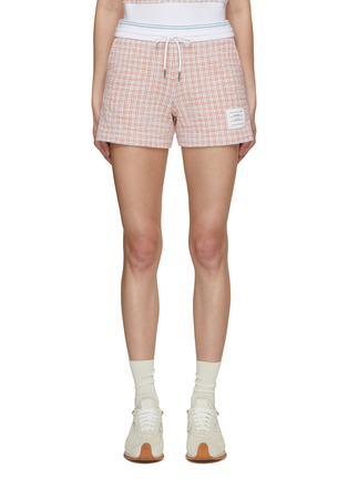 Main View - Click To Enlarge - THOM BROWNE  - Tweed Summer Shorts