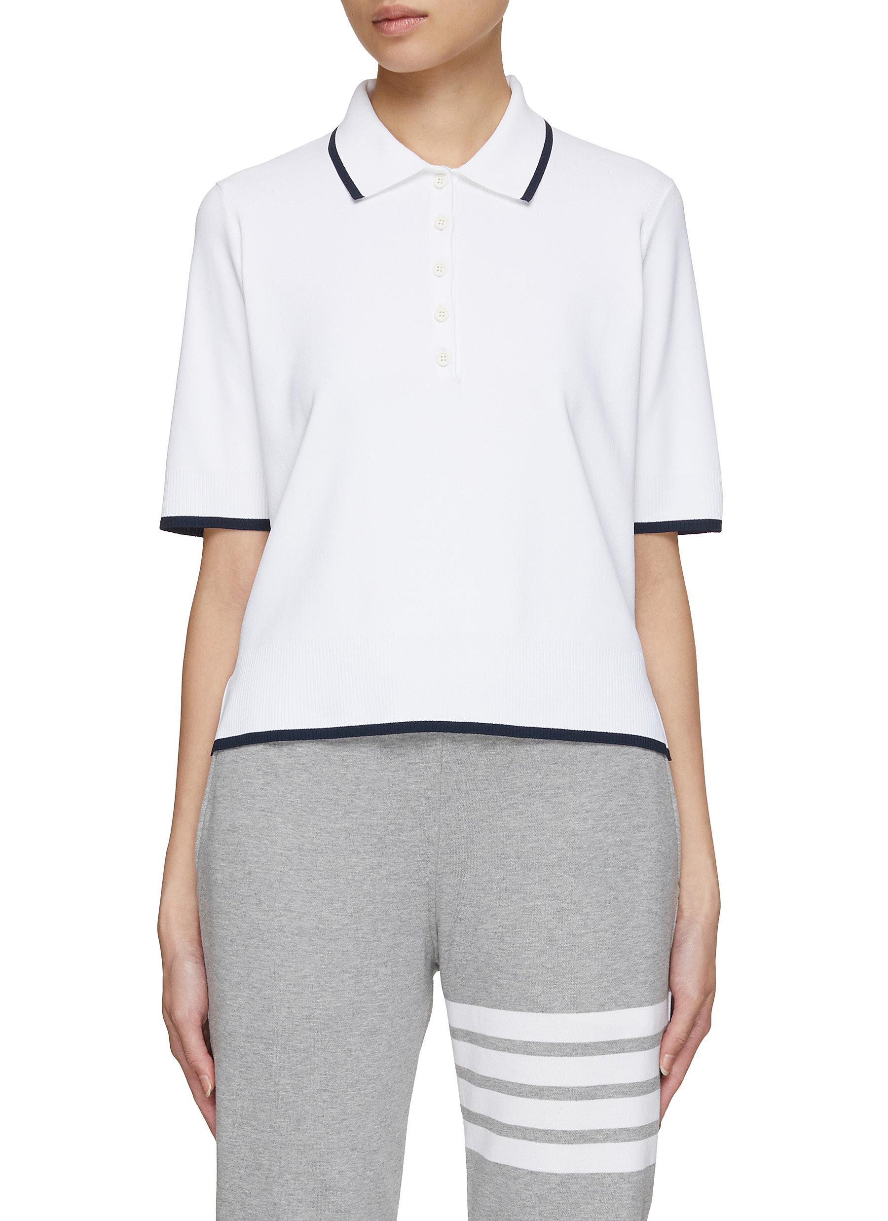 Boxy sale polo shirt