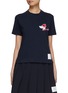 Main View - Click To Enlarge - THOM BROWNE  - Hector Embroidered Patch T-Shirt