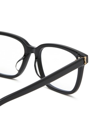 Detail View - Click To Enlarge - SAINT LAURENT - Square Frame Acetate Optical Glasses