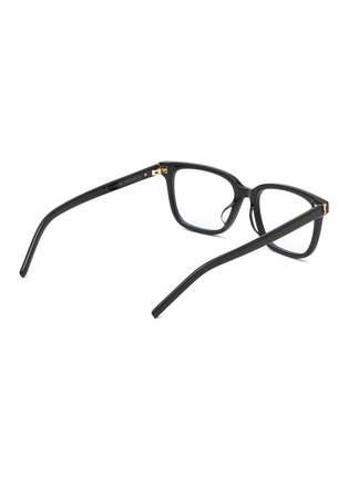 Figure View - Click To Enlarge - SAINT LAURENT - Square Frame Acetate Optical Glasses