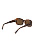 Figure View - Click To Enlarge - SAINT LAURENT - Tortoiseshel-effect Acetate Rectangle Sunglasses