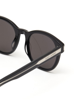Detail View - Click To Enlarge - SAINT LAURENT - Acetate Round Sunglasses